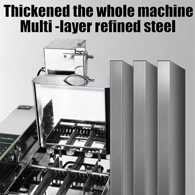 Electric Doughnut Machine,Small Donut Maker,Donut Maker,Automatic Doughnut Machine,304 Stainless Steel Auto Donut (110V)
