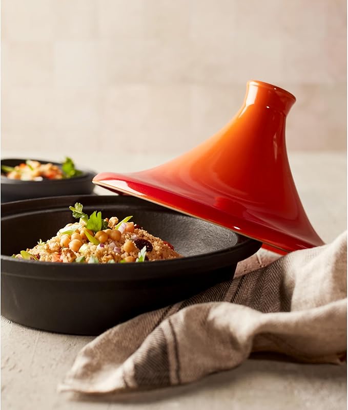 Cosy & Trendy 6356984 Induction Tagine, D 25 CM, Black