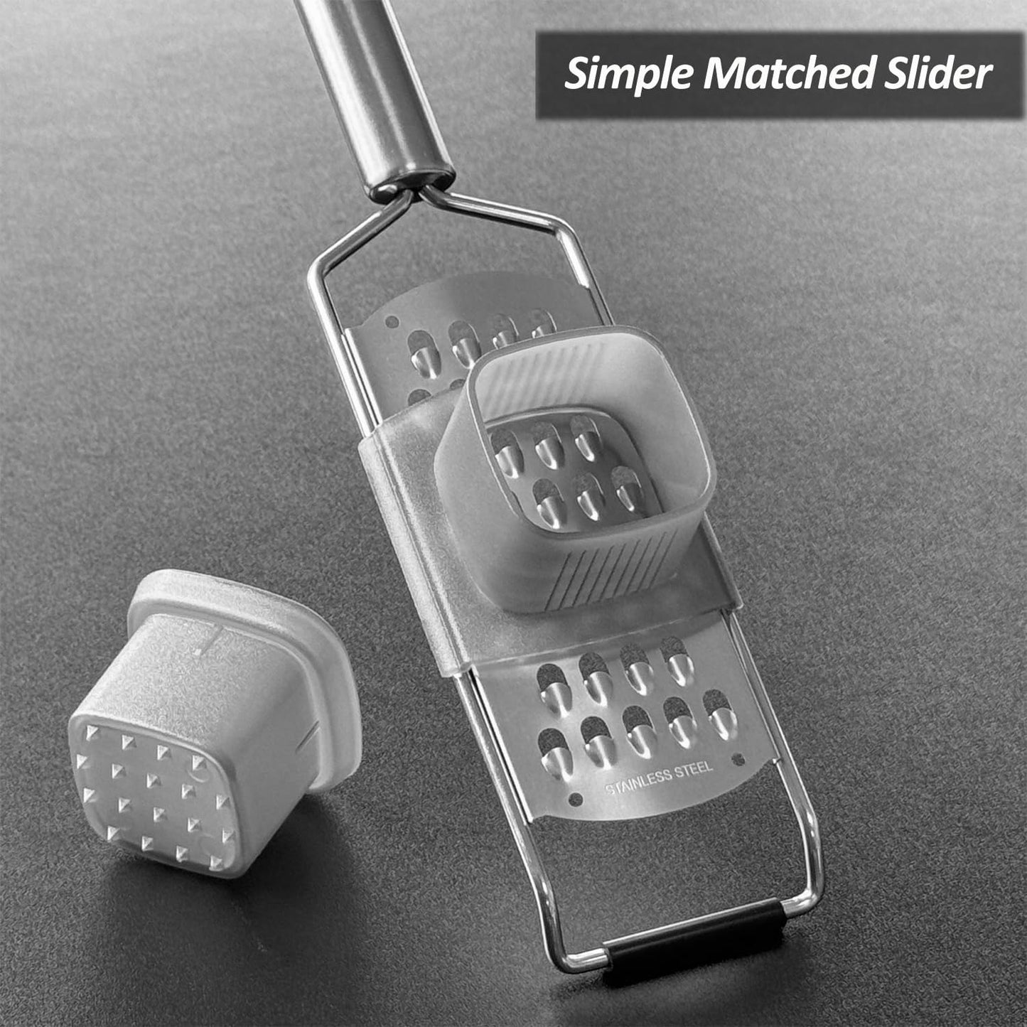 VOVOLY Professional Zester Grater Slider attachment