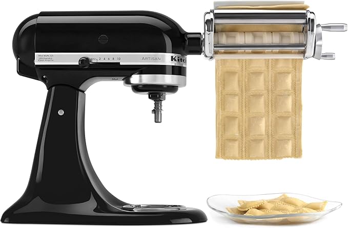 KitchenAid Value Bundle Artisan Series 5 Quart Tilt-Head Stand Mixer with Included Flex Edge Beater, KSM150FEOB, Onyx Black