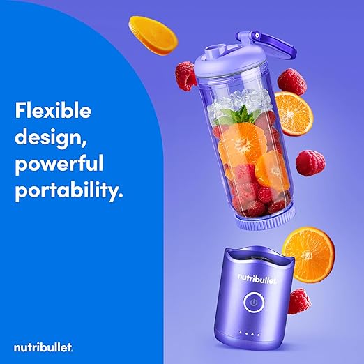 nutribullet Flex portable blender NBPB50200DV, Violet Purple
