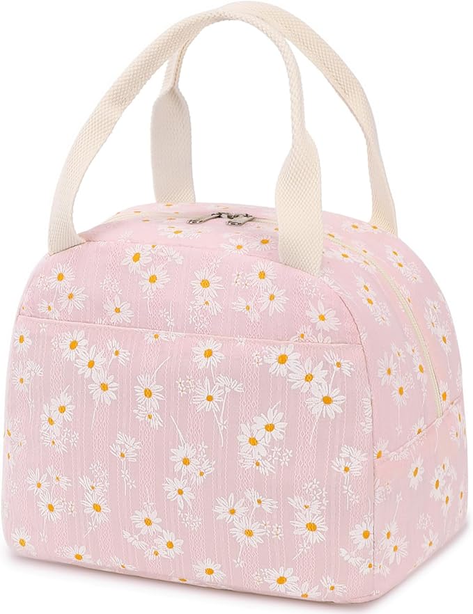 Bluboon Lunch Box for Women Cute Lunch Bag Reusable Insulated Lunch Bags Large Capacity Lunchbox Cooler for Work Picnic or Travel