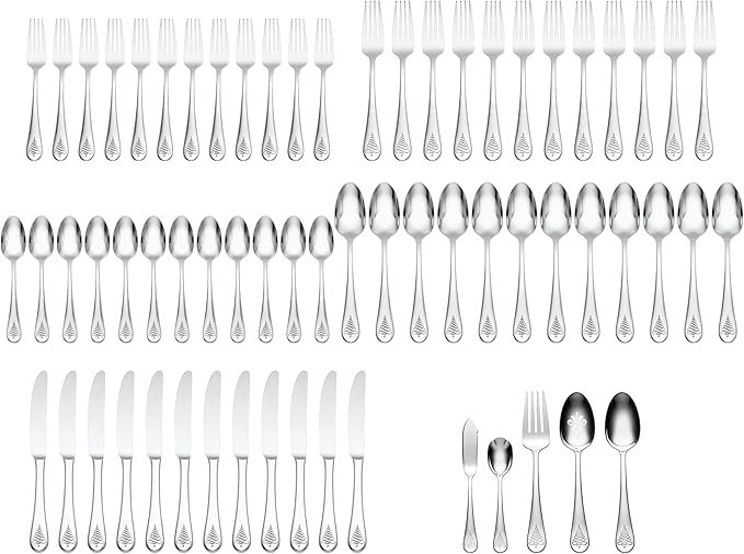 Lenox 894646 Noella 65-Piece Flatware Set