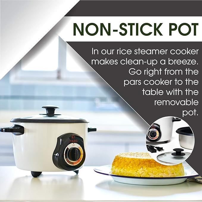 Pars 3 Cup Automatic Rice Cooker