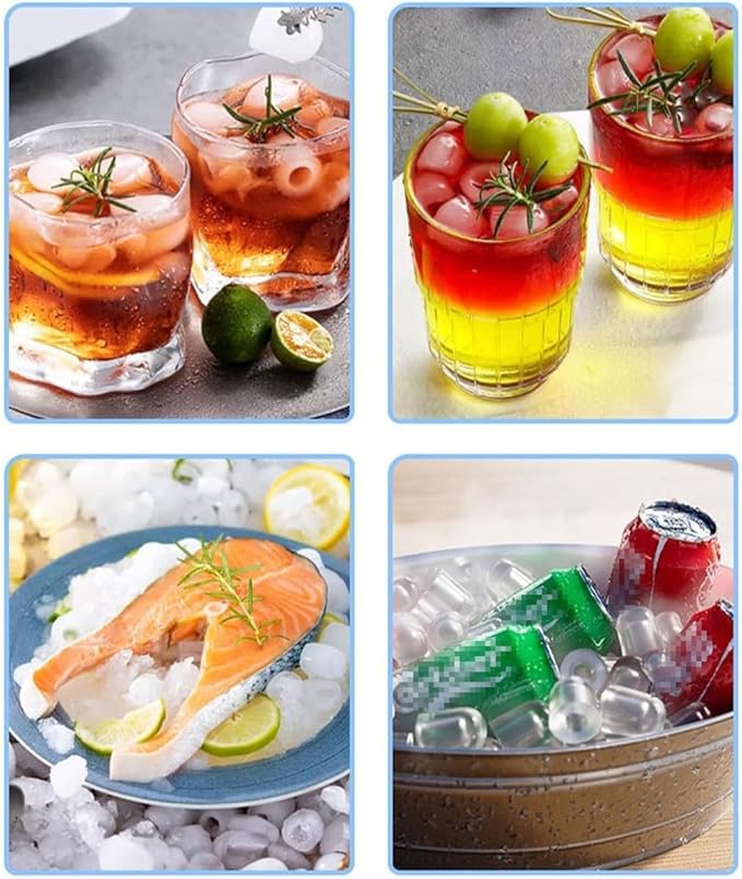 Ice Maker Machine for Home,Portable Small Clear Ice Cube Maker with LED Touch Display Panel,2 Bullet Ice Sizes,Ice Ready in 6 Mins,12kg/26lb in 24h,for Kitchen/Party/bar
