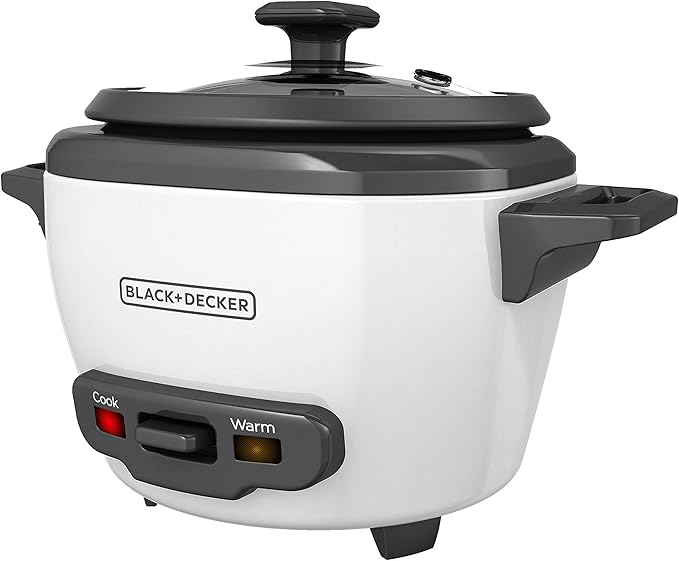 BLACK+DECKER 16-Cup Rice Cooker RC516, 8-Cup Uncooked Rice & 3-Cup Rice Cooker RC503, 1.5-cup Uncooked Rice Bundle
