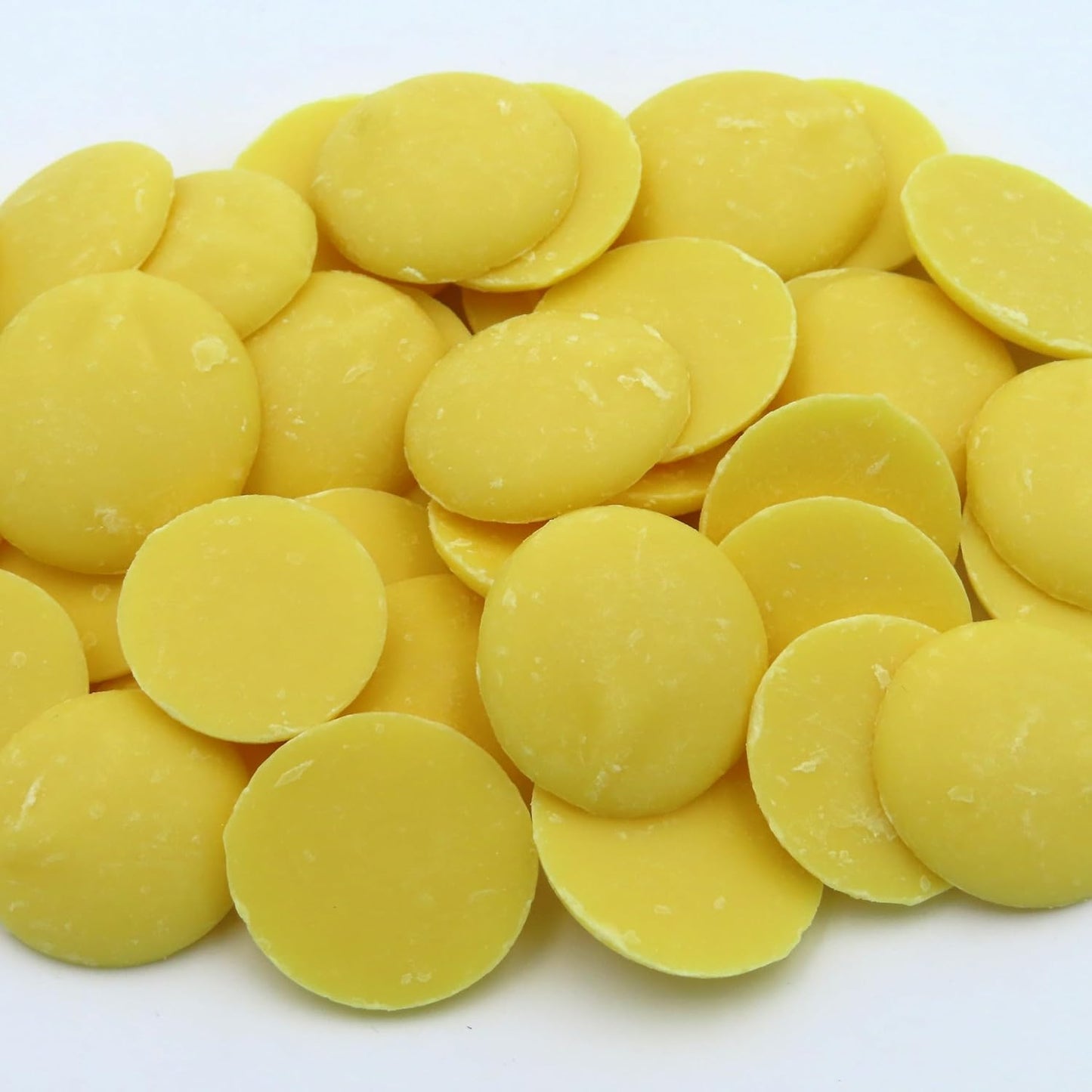 MERCKENS Coating Wafers, Yellow Melting Chocolate, 1 Pound Package