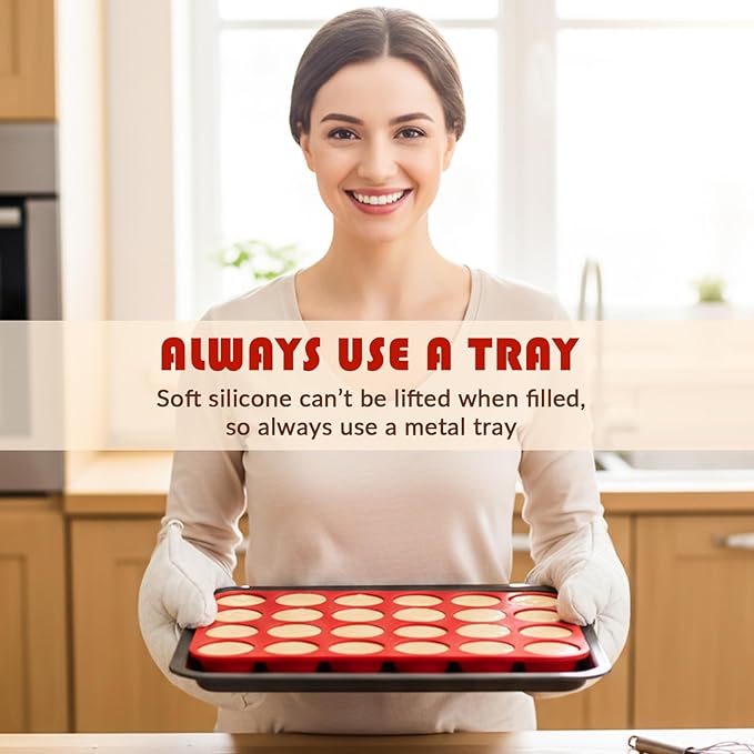 HKNMTT Silicone Mini Muffin Pan for Baking, Cupcake Egg bites Brownie Mold 12 Cup Regular Size, Oven Safe BPA Free kitchen Appliances 2 Pack