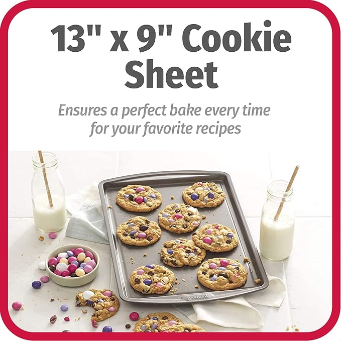 GoodCook Everyday Non-Stick Carbon Steel 9 x 13 Inch Baking Sheet