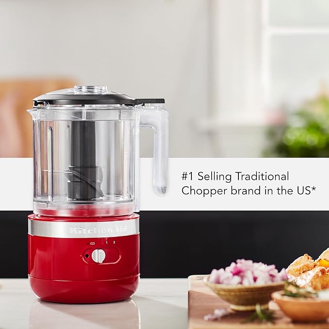 KitchenAid Cordless 5 Cup Food Chopper, KFCB529Q