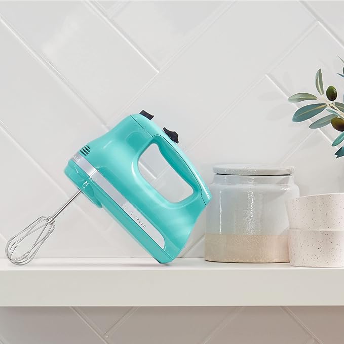KitchenAid 5 Ultra Power Speed Hand Mixer - KHM512,Aqua Sky,(Pack of 2)