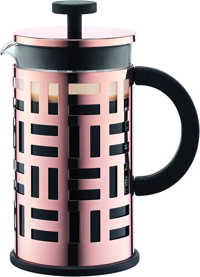 Bodum 8 Cup Eileen Coffee Maker, 34 oz, Copper
