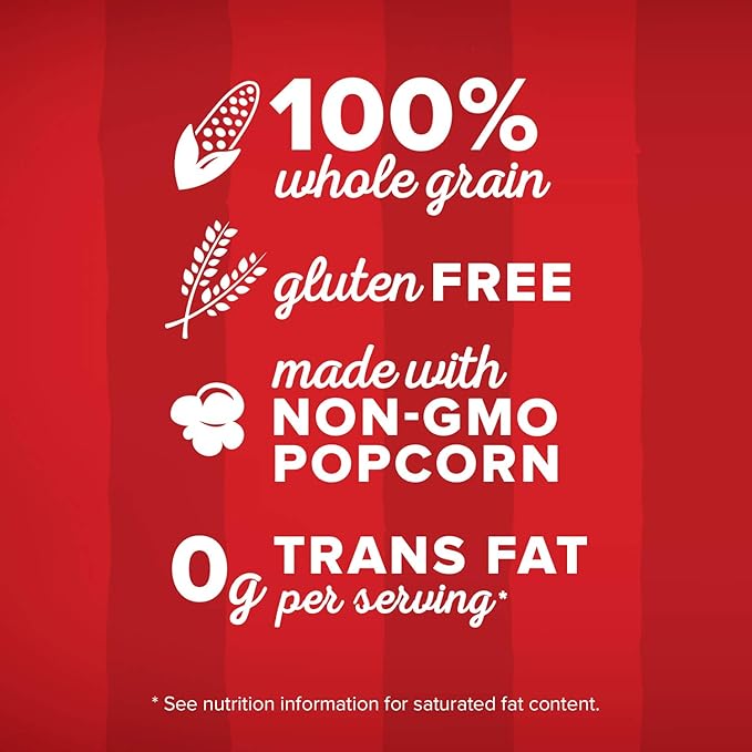 Orville Redenbacher’s Microwave Popcorn, Kettle Corn, 3g Fiber Per Serving, 3.28 oz., 6-Count (6 Boxes)