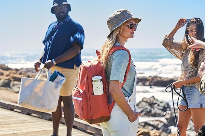 Stanley AeroLight Transit Bottle 20 oz | Locking Drink Through Lid | Leak Resistant Water Bottle or Coffee Travel Mug | Lightweight Insulated Stainless Steel | BPA-Free | Toast