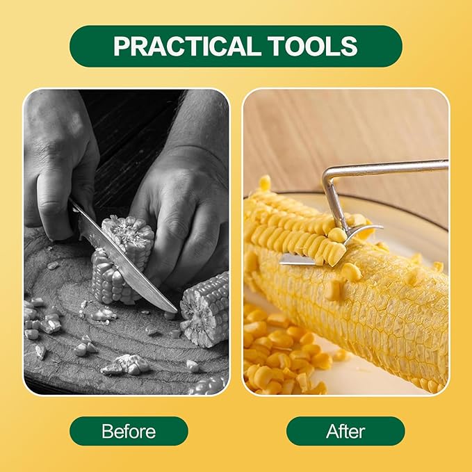 Corn Peeler For Corn On The Cob,Corn Peeler,Upgrade Corn On The Cob Stripper Tool,For Restaurant Chefs, Home Kitchens, Outdoor Dining Enthusiasts