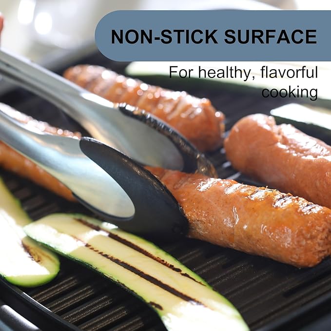 OVENTE Electric Indoor Grill with 13x10 Inch Non-Stick Cooking Surface, 1000W Fast Heat Up Power, Adjustable Temperature, Removable and Dishwasher Safe Grilling Plate and Drip Tray, Black GD1632NLB