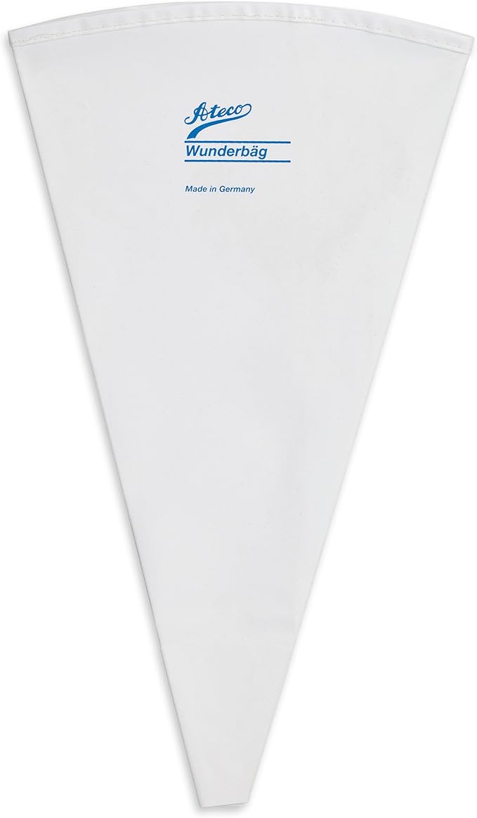 Ateco Wunderbag Decorating Bag, 16-Inch, Reusable, Professional Grade & Heavy Duty Construction, White