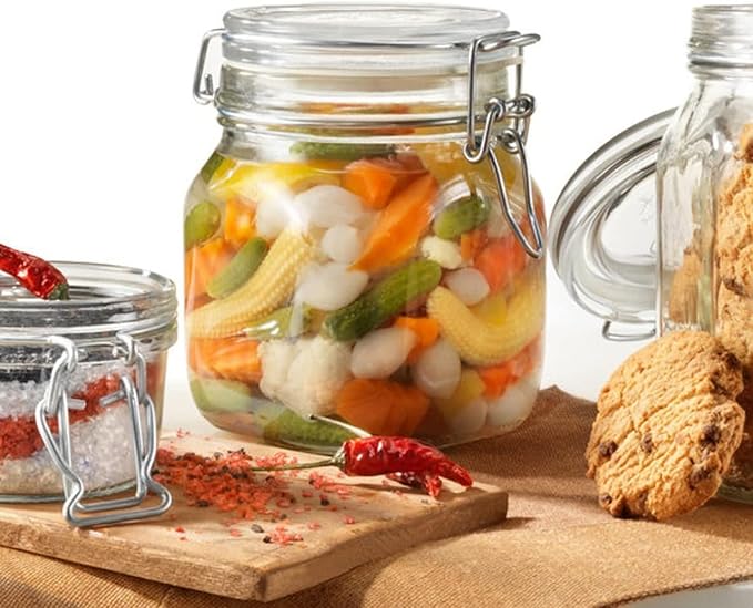 Bormioli Rocco 149280M04321991 food container, 25.25 oz, Clear