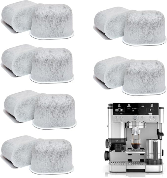 12 Pack Water Filter Inserts Compatible with Ninja Luxe Cafe Accessories