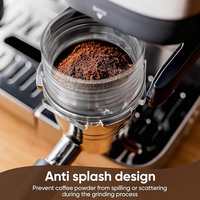 Compatible with Ninja Luxe Cafe Replacement Parts - Portafilter Funnel for Ninja Luxe Cafe Espresso Machine ES601, Coffee Dosing Ring for Ninja Luxe Café Premier Series