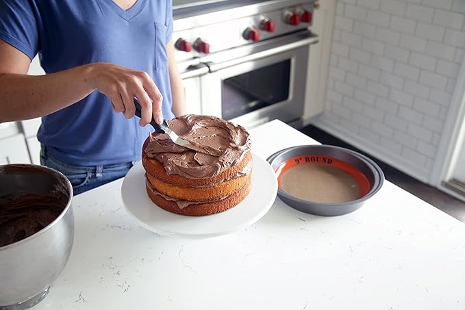 Silpat The Original Round Cake Liner Non-Stick Silicone Baking Mat, 9"