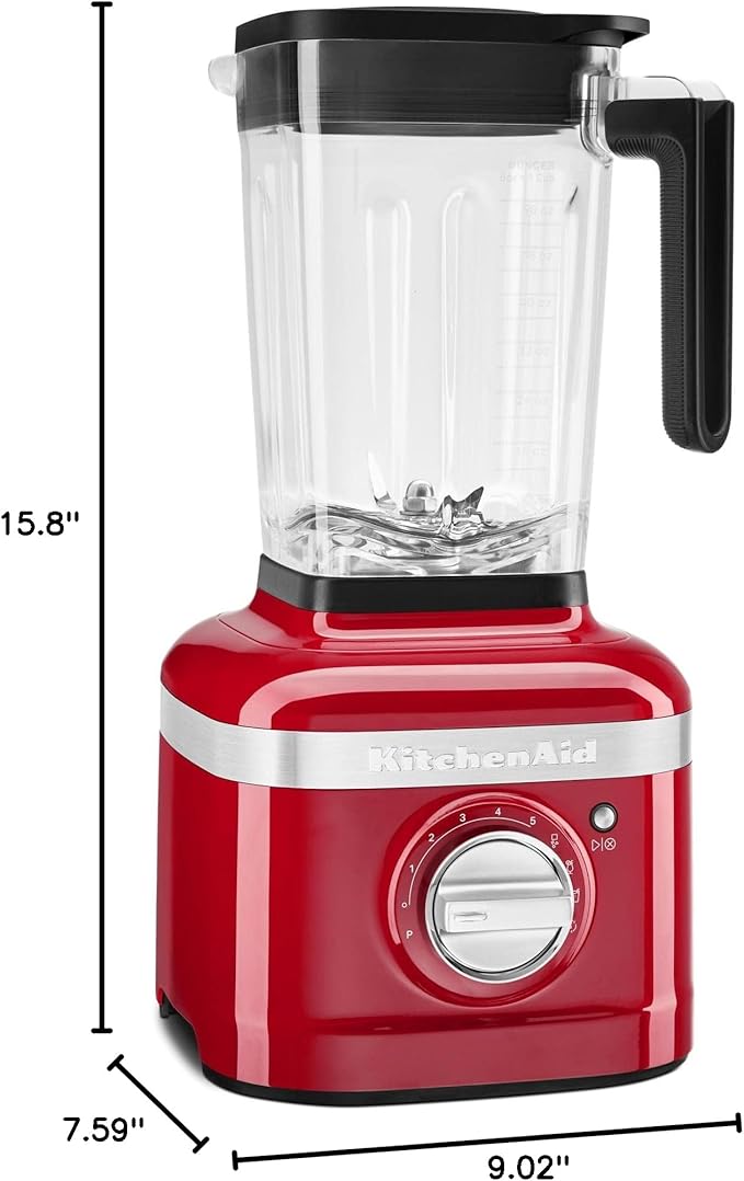 KitchenAid K400 Variable Speed Blender - KSB4027, Passion Red, 56 oz