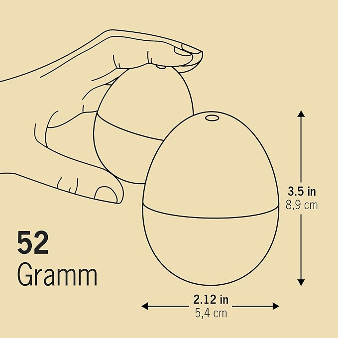 Meerkat BeepEgg – Egg Timer for Boiling Eggs – Musical Egg Cooker for Soft, Medium, Hard Boiled Eggs – Food Safe – Singing Floating Egg Timer – Egg Cooker for 3 Levels of Doneness - Brainstream