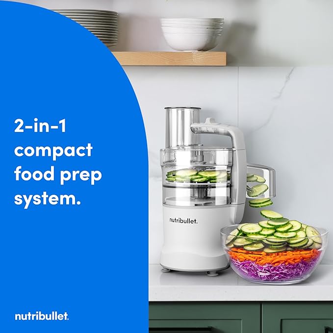 nutribullet Limitless Food Processor Matte White
