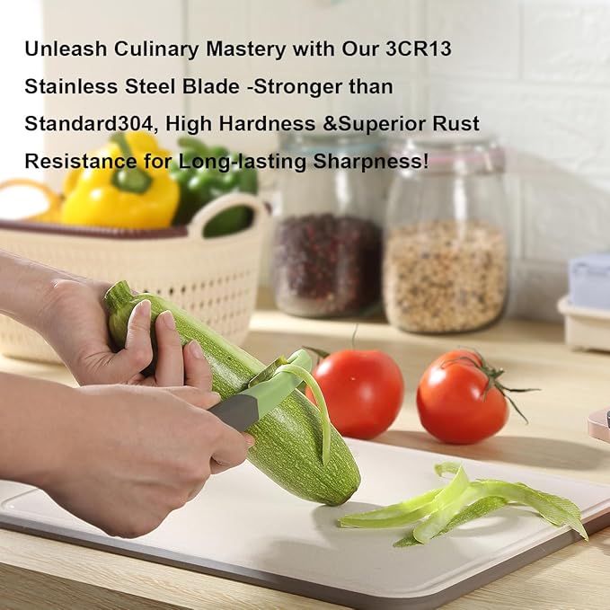 Fanmusic Swivel peelers - potato peelers，Fruit and vegetable peelers for kitchen (2 pack)
