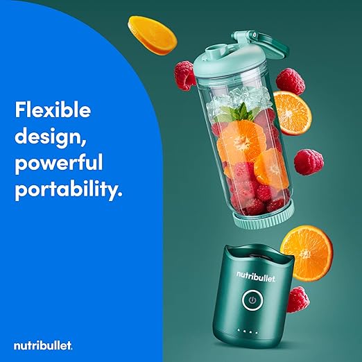 nutribullet Flex portable blender NBPB50200EG, Forest Green