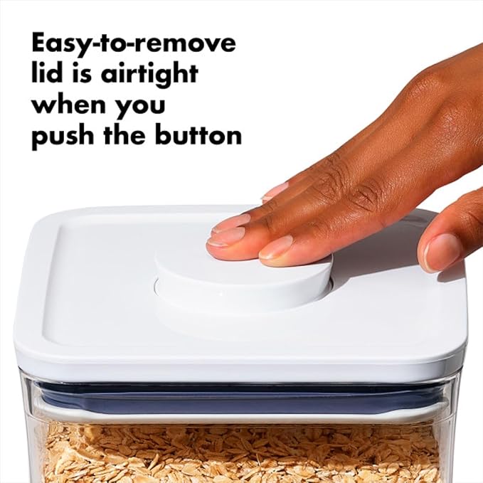 OXO Good Grips POP Container - 4.4 Qt/4.2 L,Airtight Food Storage Containers,(Pack of 4)