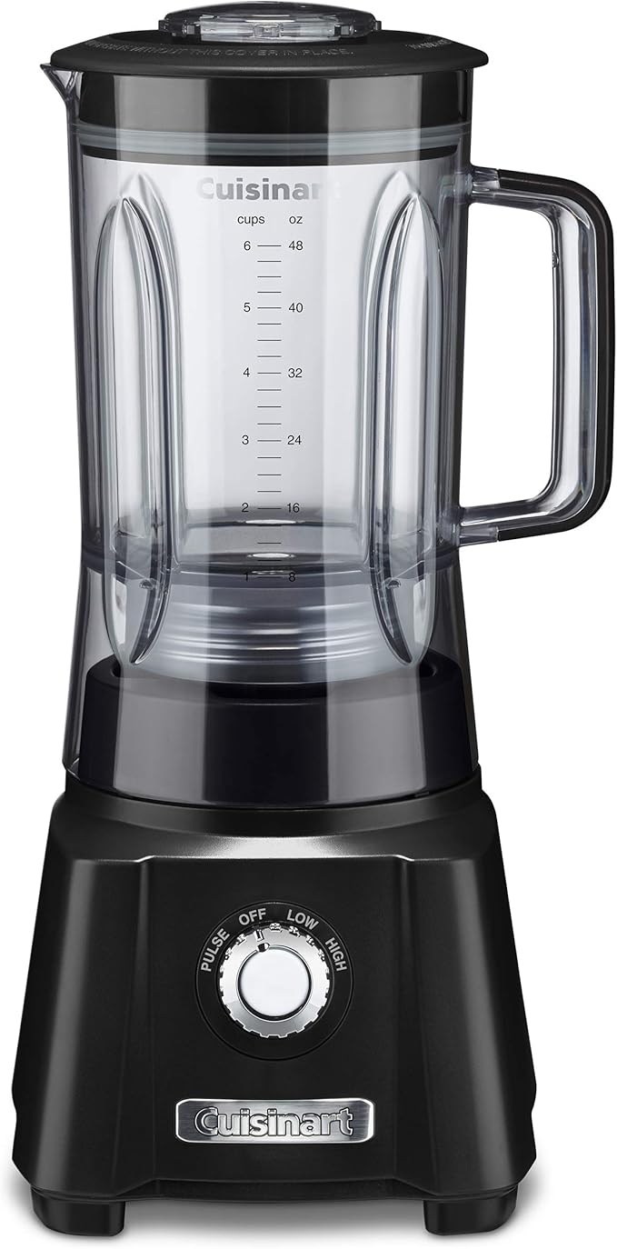 Cuisinart CBT-600BK Velocity 600 Watt, Black Blender, 1 (Renewed)