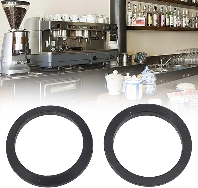 Silicone Brewing Group Seal For Nuova for SIMONELLI APPIA 1/2/Life Espresso Machines, Coffee Machine Replacement Gasket(2PCS)