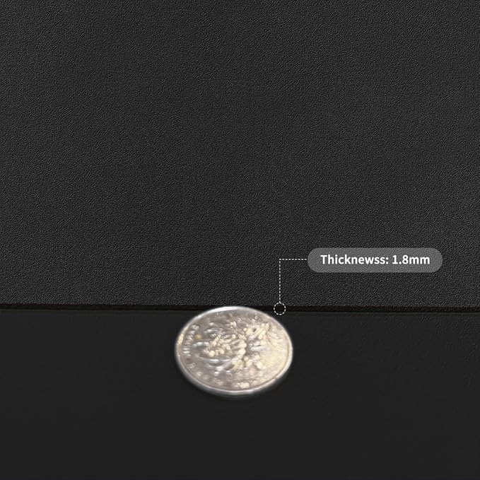 Dresser Top Protector - Can Be Used On Both Sides Waterproof and Easy to Clean Good Flatness Used for Dresser Table(Black+Black 10x42)