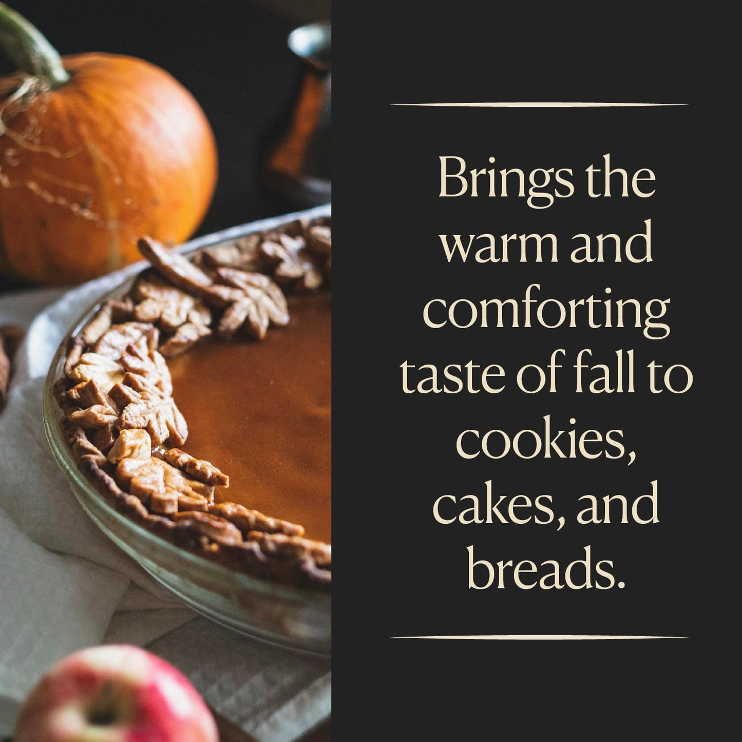 Cook's, Pumpkin Spice Flavoring, for Baking, Cookies, Beverages, Cakes, Breads, 8 oz