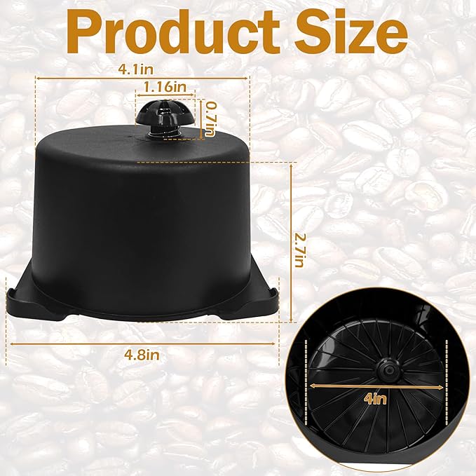 Coffee Brew Basket Replacement for K-Duo Essentials Gen 1（5000）Single Serve & Carafe Coffee Maker