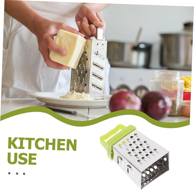 PRETYZOOM 6pcs Grater Stainless Steel Garlic Tool Mini Slicer Vegetable Grater Multi-use Strong Comfortable to Hold