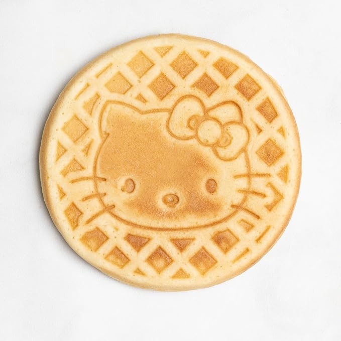 Uncanny Brands Hello Kitty Mini Waffle Maker - Cook With Your Favorite Kitty Character