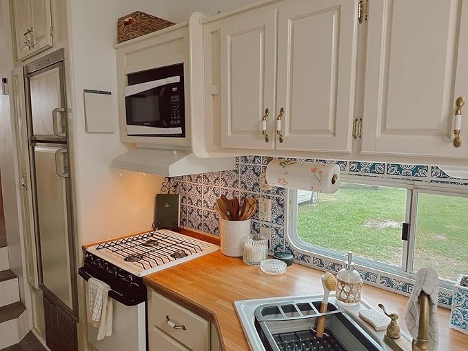 2nd Gen Paper Towel Holder Under Cabinet No Drilling, [More Sturdy] Self Adhesive or Drilling Paper Towel Holder Wall Mount for Kitchen, RV, [Fit Mega Paper Towel Roll] SUS304 Stainless Steel
