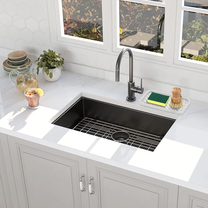 EG-SIPRO Silicone Sink Organizer Tray, WHWH Color, Unisex, 2-Pack