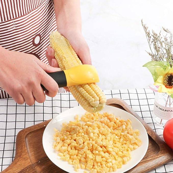 Corn Cob Stripper Tool, Professional Corn Sheller Kernel Cutter, Corn Peeler Corn Remover Kitchen Tool