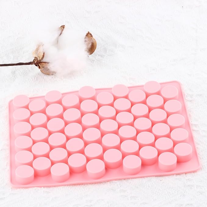 2PCS Round Silicone Candy Molds Mint Column Mold For Hard Candy Gummy Caramels