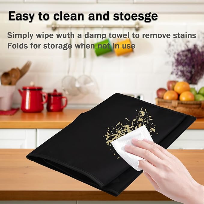 Toaster Oven Cover Heavy Duty Heat-resistant Waterproof Dust-Proof Protective Case for BLACK+DECKER 4-Slice Crisp 'N Bake Air Fry Toaster Oven TO1787SS/TO1313SBD
