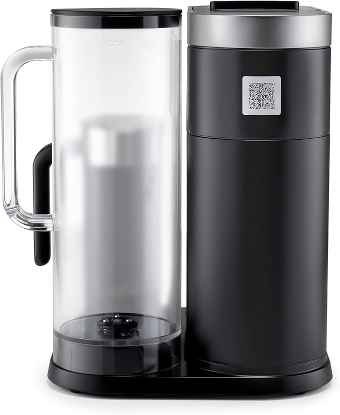 Keurig K-Café SMART Single Serve Coffee Maker with WiFi Compatibility, Latte and Cappuccino Machine with Built-In Frother, 6 Brew Sizes, Black