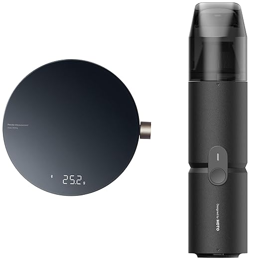 HOTO Smart Food Scale Bundle with Handheld Vacuum Cleaner Cordless