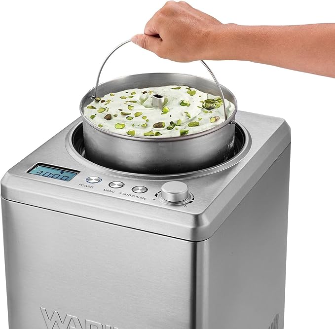 Waring Commercial 2.5 -Quart Compressor Ice Cream Maker 120V