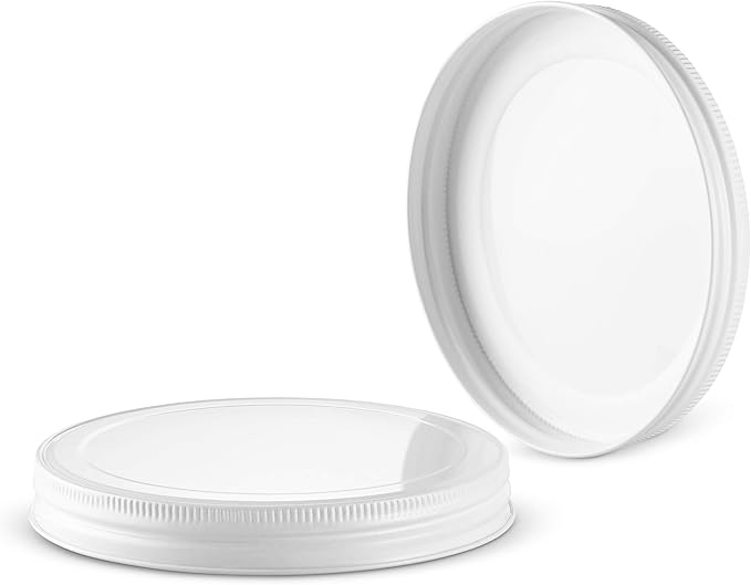 1 Gallon Glass Jar With Lid – 2 Pack Large Glass Jar With Airtight Metal Lids - USDA Approved BPA-Free Dishwasher Safe, Wide Mouth Sun Tea Jar, Gallon Mason Jar for Storage, Fermenting, And Brewing
