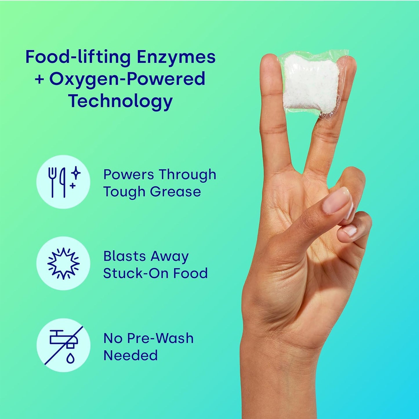 Dropps UltraWash Dishwasher Pods, Fresh Rain (64 Count) - Biobased Power Deep Clean Dishwasher Detergent Tablets for Sparkling Shiny Dishes - No Rinse Aid or Pre-Wash Needed - Dishwashing Pods