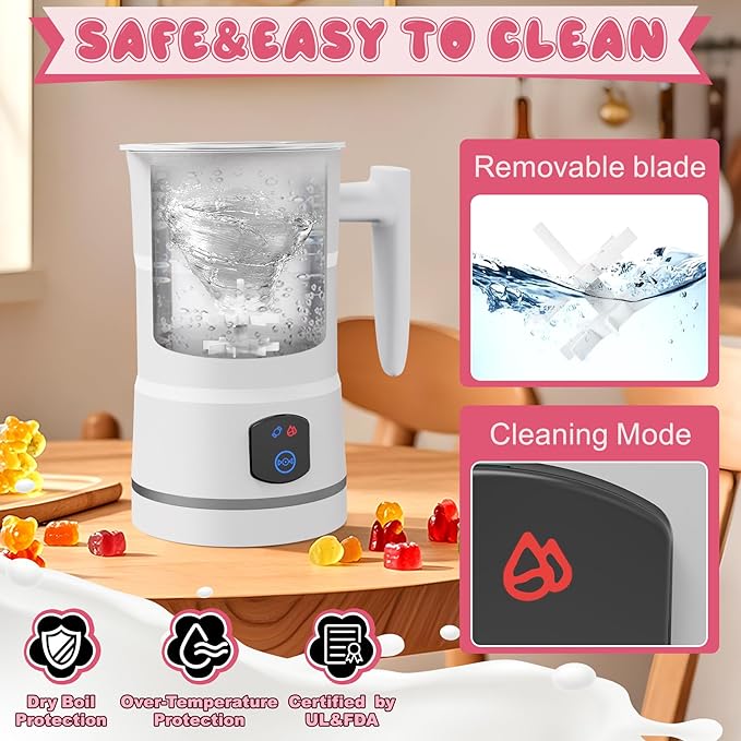 Gummy Maker Machine, Oil Infused Gummy Candy Maker, DIY Edible Gummy, Jelly & Pudding, Gummy Making Kit, , Include 1 Bear Mold, 1 Fruit Mold, 2 Dropper &1 Mixing Stick 5-Years Free Replacement (White)