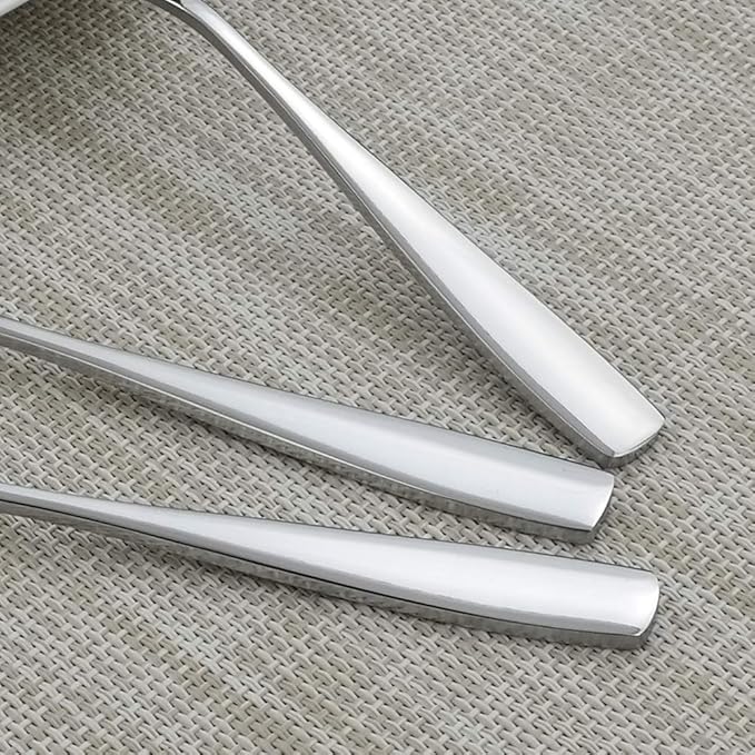 16-Piece Dinner Spoons, Stainless Steel, 8.27 Inch
